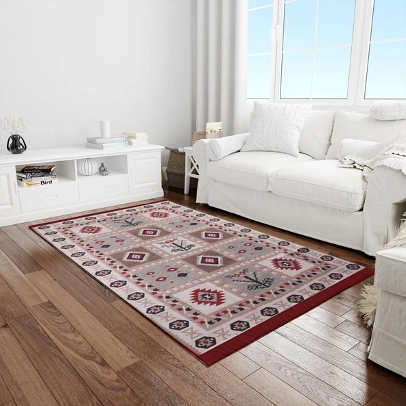 Bigghome  SA1619B Çift Taraflı Kilim 120*180 cm - 5