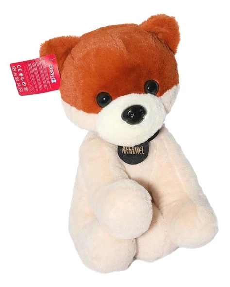 Selay Toys Pelüş Oturan Köpek Karamel 0274