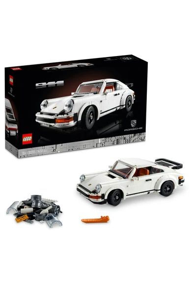 Lego Porsche 911 10295- Yetişkinler İçin Klasik Koleksiyonluk Porsche Yapım Seti (1458 Parça)