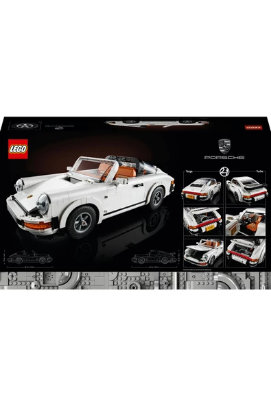 Lego Porsche 911 10295- Yetişkinler İçin Klasik Koleksiyonluk Porsche Yapım Seti (1458 Parça) - 4