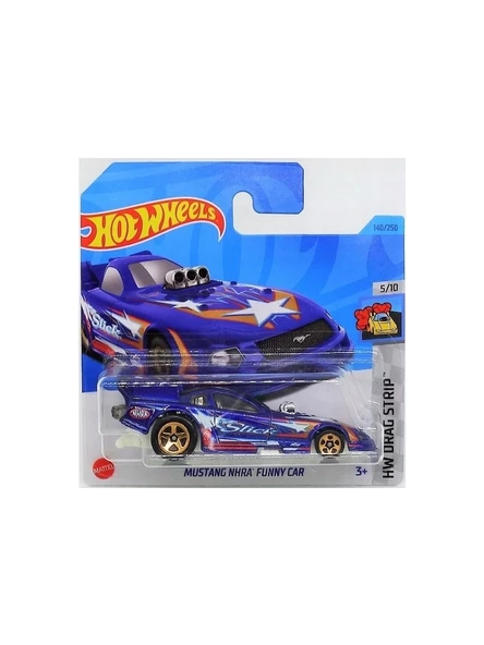 Tekli Arabalar HW DRAG STRIP 5/10 MUSTANG NHRA FUNNY CAR 140/250