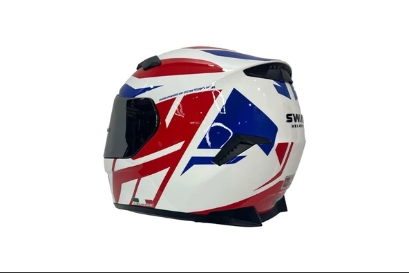 Sway 820 Full Face Aynalı Vizör Kapalı Motosiklet Kaskı 2XL Beden Dakar 2 - 7