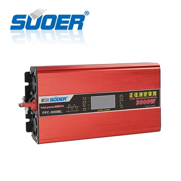 İNVERTER 3000 WATT 24 VOLT TAM SİNÜS FPC-3000BL-BOLSAT - 2