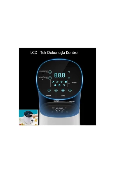 Xiaomi Silencare 3l Akıllı Airfryer Fritöz - AF25D01 - 6922495794988 - 4