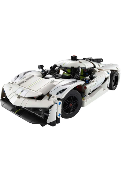 LEGO  Technic Koenigsegg Jesko Absolut Beyaz Hiper Araba 42184 - 10 Yaş ve Üzeri Yapım Set(801Parça) - 2