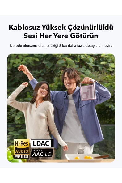 Soundcore Motion X500 Bluetooth Hoparlör - Gösterişli Mavi - 4