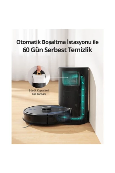 Robovac L35 Hybrid Akıllı Robot Süpürge - 4