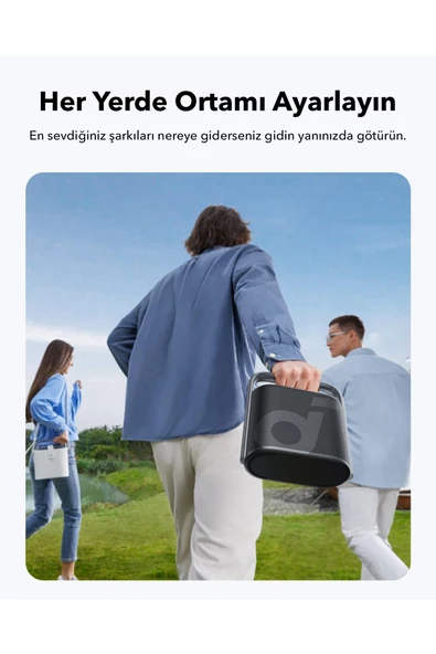 Soundcore Motion X500 Bluetooth Hoparlör - Gösterişli Mavi - 6