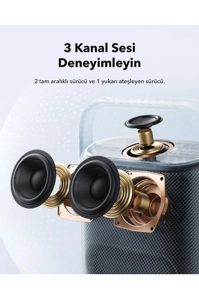Soundcore Motion X500 Bluetooth Hoparlör - Gösterişli Mavi - 5