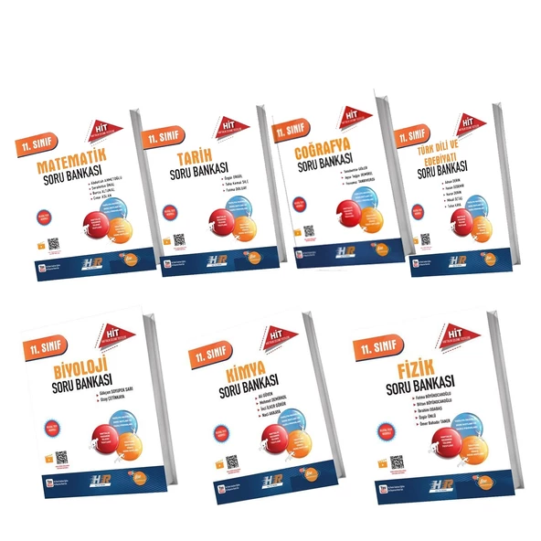 Hız ve Renk 11.Sınıf Soru Bankası Seti 7 Kitap
