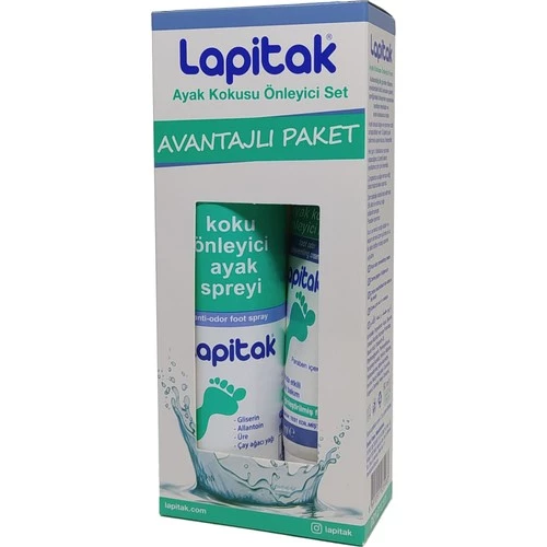 Lapitak Ayak Kokusu Önleyici Set