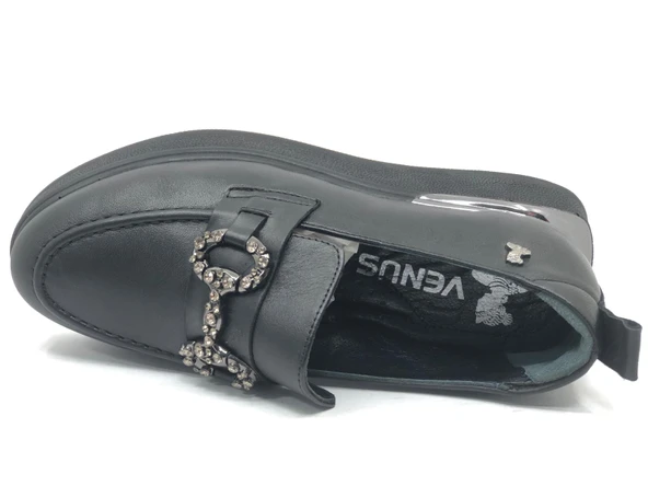 Venüs Earth Hakiki Deri Comfort Casual Oxford Ortopedik Kadın Ayakkabı - 9