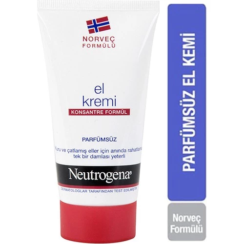 Neutrogena El Kremi Parfümsüz 75Ml