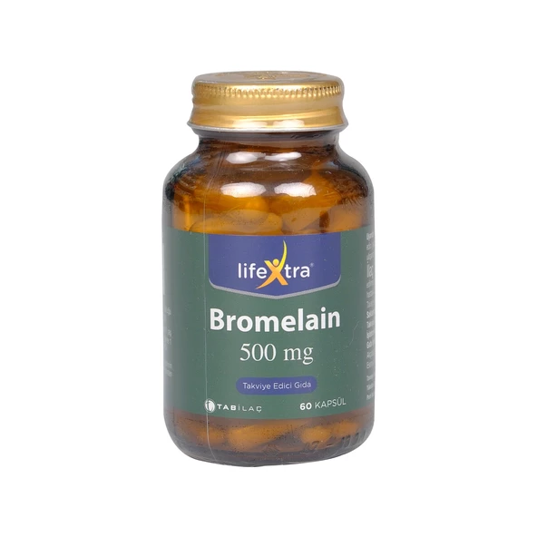 Lıfextra Bromelaın 500 Mg 60 Kapsul