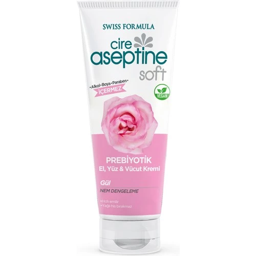 Cire Aseptine Soft Gül Nemlendirici Bakım Kremi 75 Ml