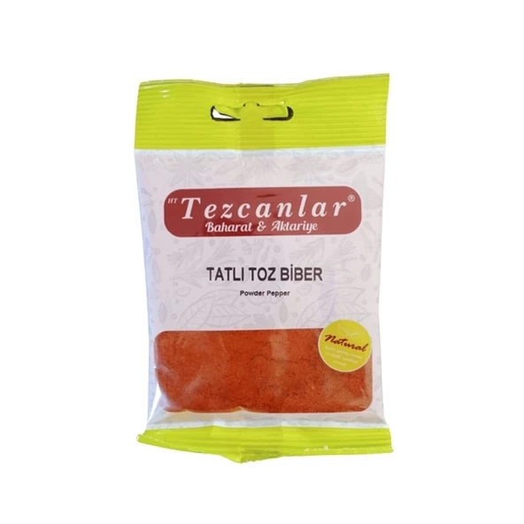 TEZCANLAR TATLI TOZ BİBER 40GR
