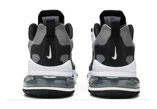 Nike Air Max 270 React White Black Metallic Pewter - 5