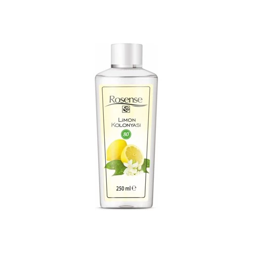 Rosense 250 Ml Limon Kolonyası 80 Derece 24'Lü