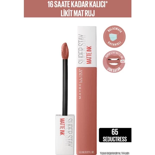 Maybelline Sstay Matte Ink 65 Seductress