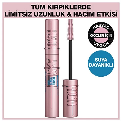 Maybelline New York Lash Sensational Sky High Suya Dayanıklı Waterproof Maskara