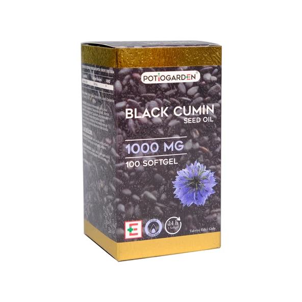 Potıogarden Blck Cumın 100 Softgels