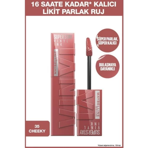 Maybellini Ruj Vınyl Ink 35 Cheeky