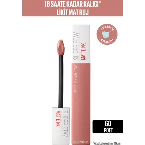 Maybelline Sstay Matte Ink 60 Poet