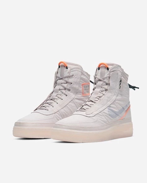 Nike Air Force 1 Shell Platinum Violet/Silver Spor Ayakkabı