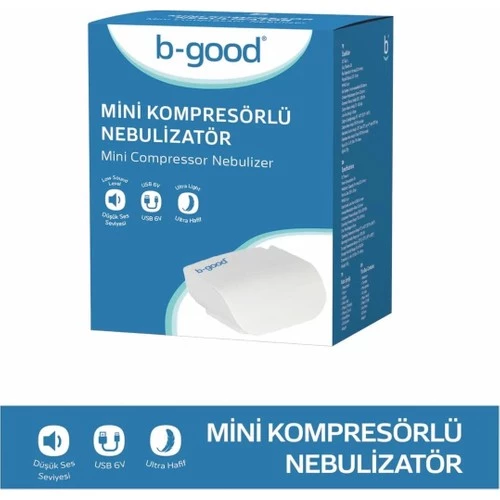 B-Good Mini Nebulizatör Cihazı