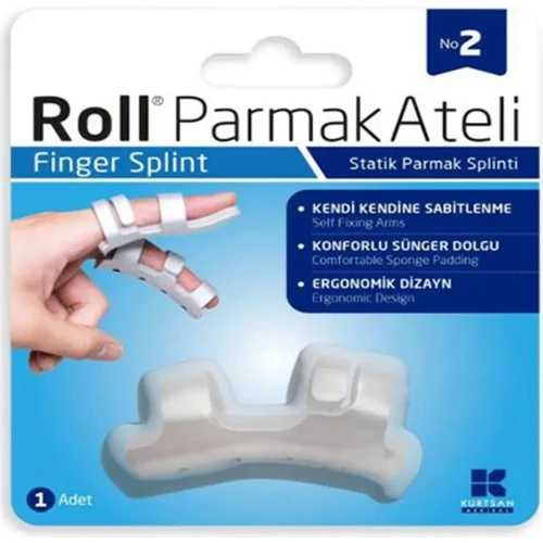 Parmak Ateli - Statik Parmak Splinti - No: 2 - 5.5Cm