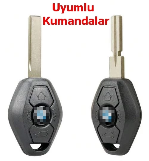 BMW E46 E60 X5 Uyumlu Silikon Anahtar Kılıfı Kumanda Kılıfı Oto Anahtarlık - 5