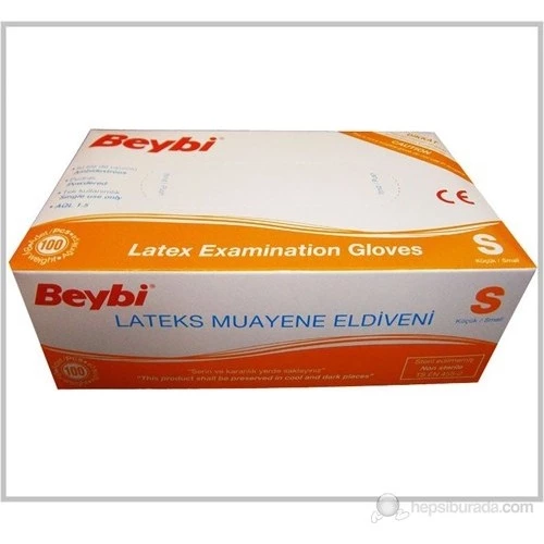 Beybı Muayene Eldiven Pudrali Small 100 Adet Yesıl