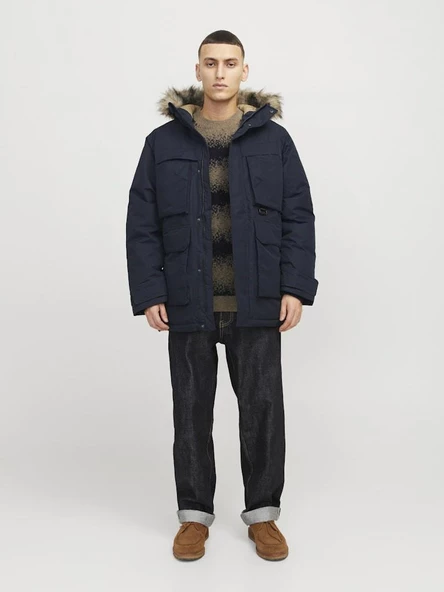 Jack Jones Star Erkek Parka 12256892 - 4