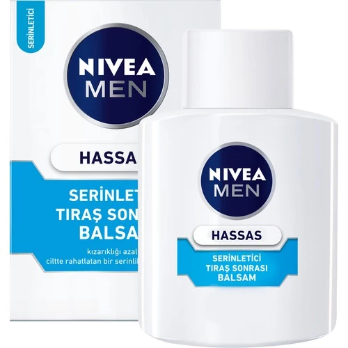 Nıvea Men Hassas Serinletici Tıraş Sonrası Balsam 100Ml; Hassas Ciltler;Alkolsüz Formül; Hızlı Emilir