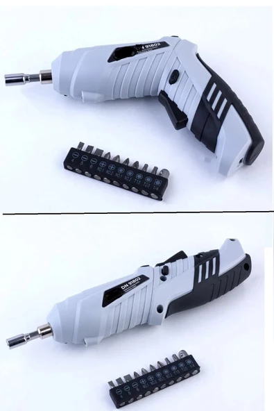 Periboia Akülü Katlanır Vidalama Şarjlı Vidalama Seti Vida Matkapı Şarjlı Tornavida Seti - 4