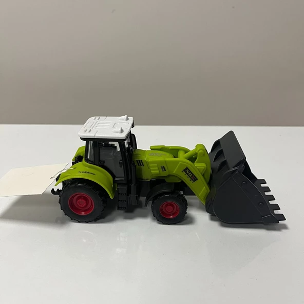 Traktör Yeşil Renk Kepçe 1:55 Ölçekli - Mavi Su Dünyası - 3