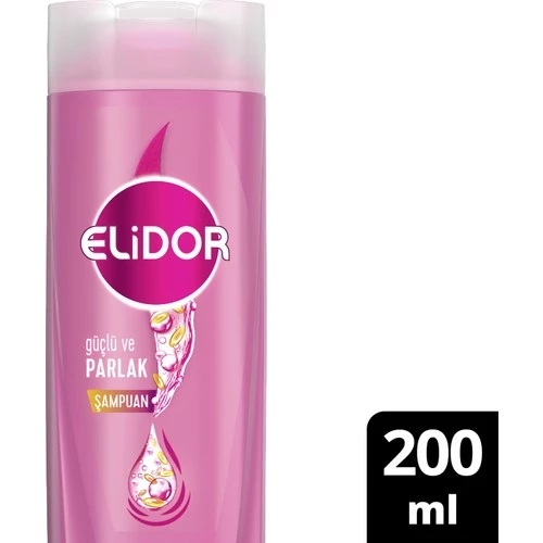 Elidor Şampuan Güçlü Ve Parlak 200Ml