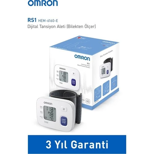 Omron Rs1 Dijital Tansiyon Aleti Bilekten Ölçer