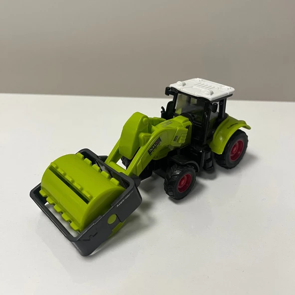 Traktör Seti 3 lü 1:55 Ölçekli - Mavi Su Dünyası - 5