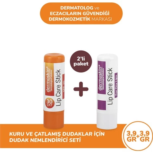 Dermoskin Lipcare Gofre Korumalı Dudak Nemlendiricisi