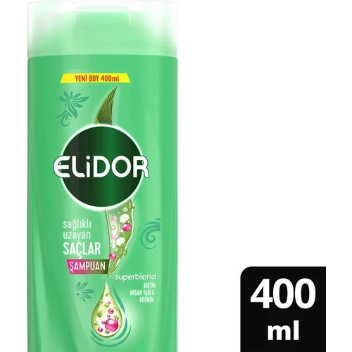 Elidor Şampuan Sağlıklı Uzayan Saçlar 400Ml