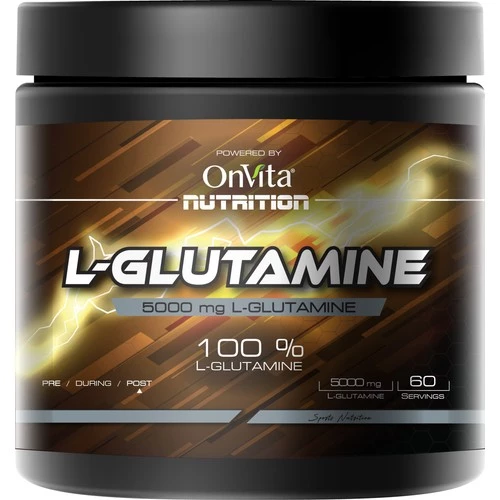 Onvıta Nutrition L-Glutamine Aminoasit, 5000 Mg,60 Servis