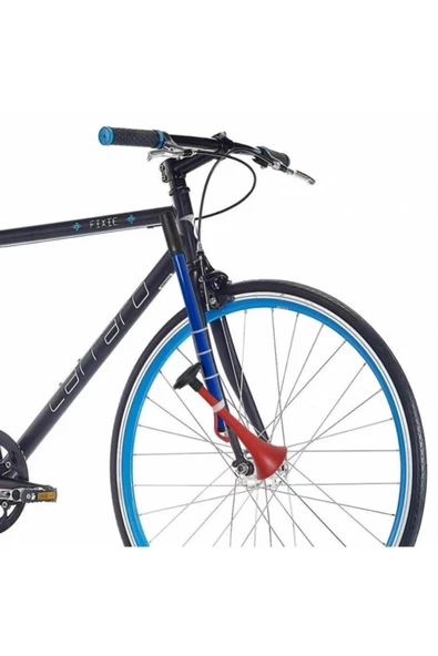 Yüksek Desibelli Havalı Pompa Bisiklet Kornası Havalı Kamyon Kornası (Mavi-Kırmızı) - 3