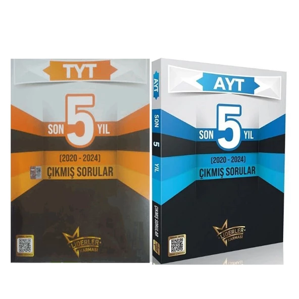 Liderler Karması TYT AYT Son 5 Yıl Çıkmış Sorular Seti 2 Kitap