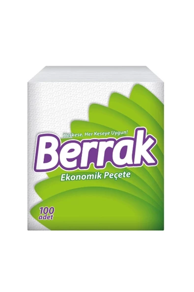 Berrak Peçete 100'lü (24'lü Paket)