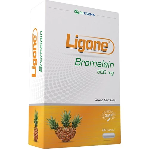 Rc Farma  Ligone Bromelain 60 Kapsül