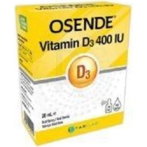 Tab Ilaç Osende Vitamin D3 400Iu Takviye Edici Gıda