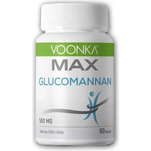 Voonka Max Glukomannan 500 Mg 60 Kapsül