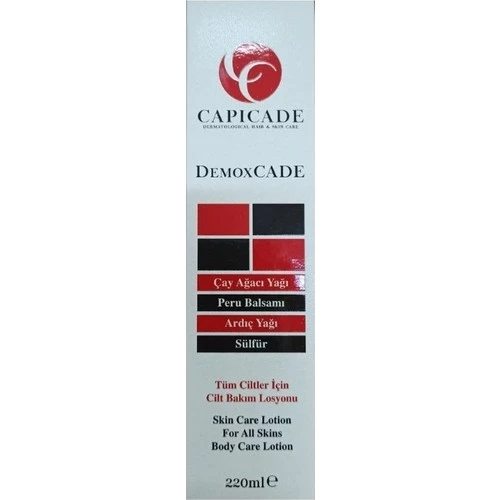 Capicade Demoxcade Vücut Losyonu 220 Ml