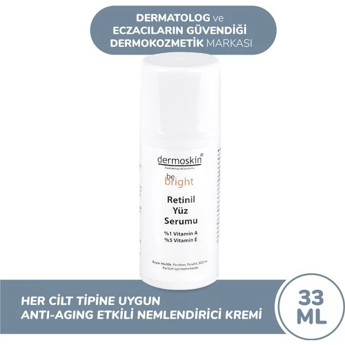 Dermoskin Be Bright Retinil Yüz Serumu 33Ml